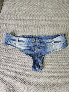 Micro Jean Shorts, Small